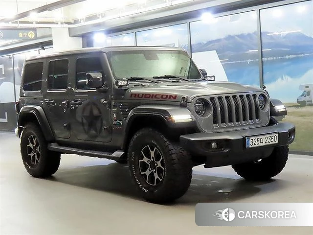 Jeep Wrangler (JL) 2019 Серебристо-серый из Кореи