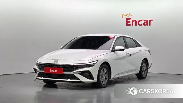 Hyundai The New Avante (CN7) 2023 Белый из Кореи