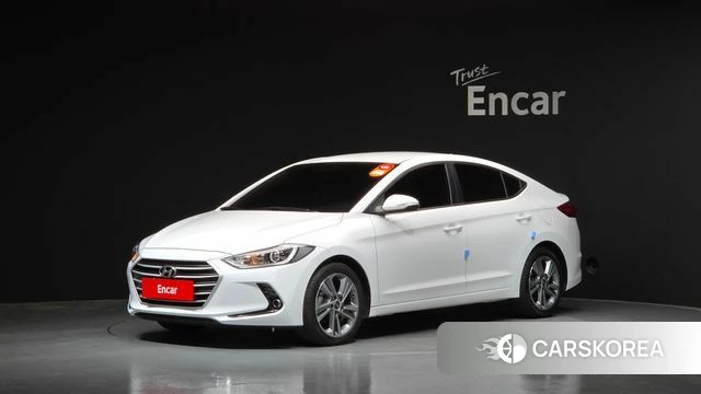 Hyundai Avante AD 2018 Белый из Кореи