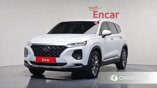 Hyundai Santa Fe TM 2019 Белый из Кореи