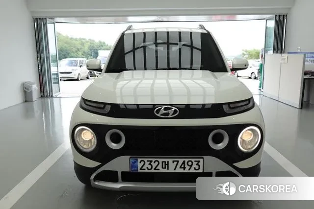Hyundai Casper 2023 Белый из Кореи