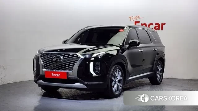 Hyundai Palisade 2021 Черный из Кореи