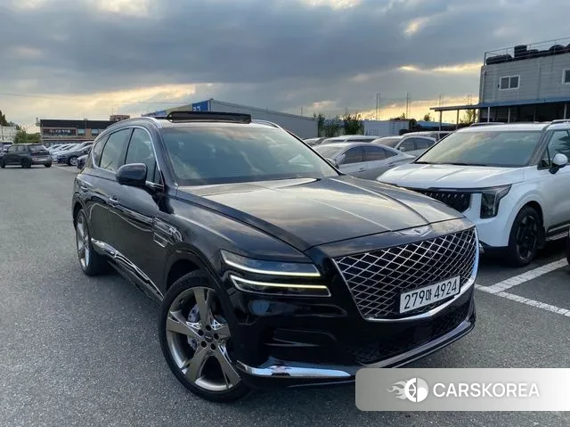 Genesis GV80 2022 Черный из Кореи