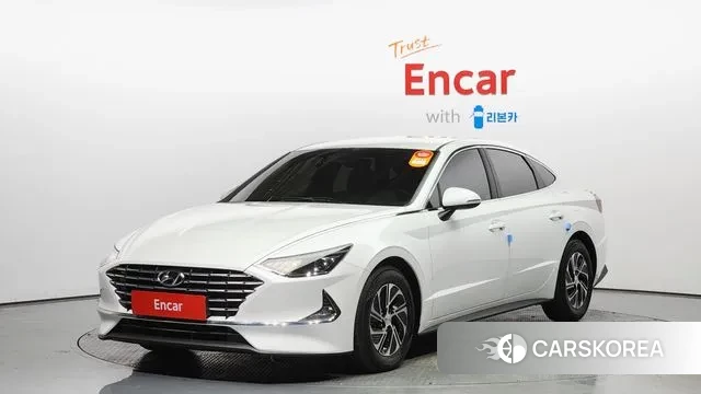 Hyundai Sonata Hybrid (DN8) 2021 Белый из Кореи