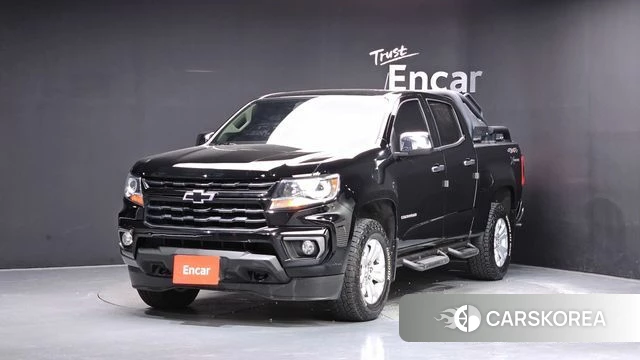 Chevrolet (GM Daewoo) Real New Colorado 2022 Черный из Кореи