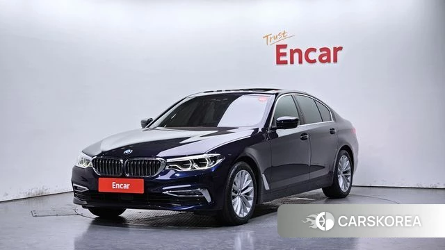 BMW 5 Series (G30) 2020 Синий из Кореи
