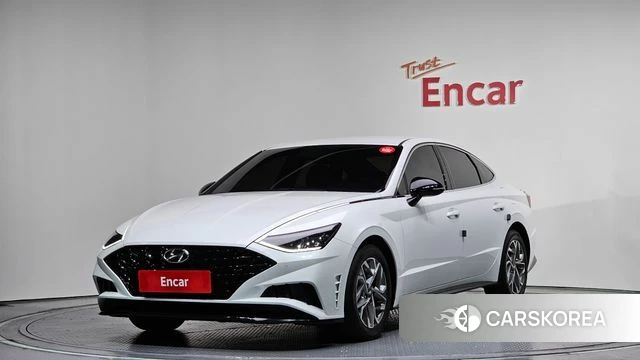 Hyundai Sonata (DN8) 2022 Белый из Кореи