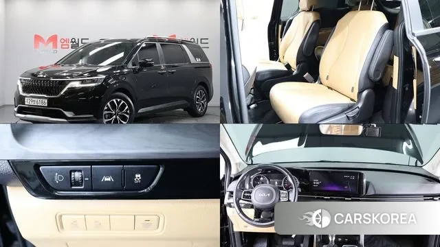 Kia Carnival 4th generation 2022 Черный из Кореи