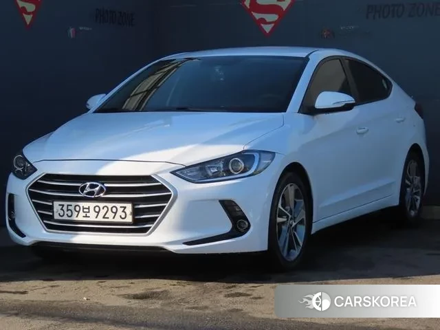 Hyundai Avante AD 2018 Белый из Кореи
