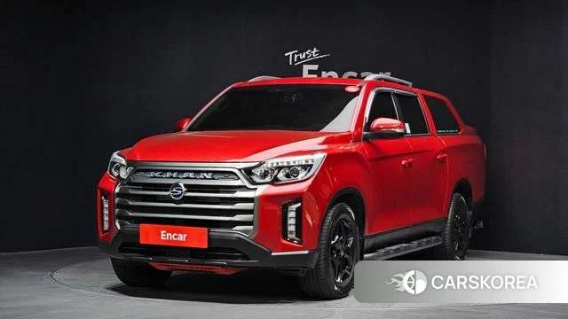 Ssangyong The New Rexton Sports Cannes 2022 Красный из Кореи