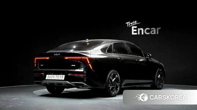 Kia The New K5 Hybrid 3rd generation 2024 Черный из Кореи