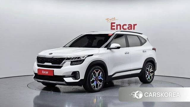 Kia Seltos 2021 Белый из Кореи
