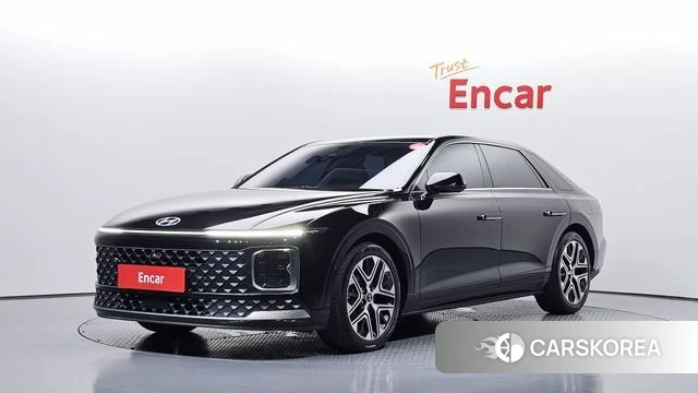 Hyundai Grandeur (GN7) 2023 Черный из Кореи