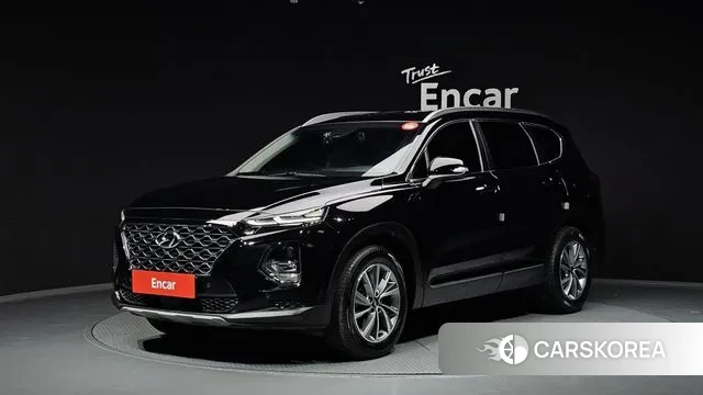Hyundai Santa Fe TM 2019 Черный из Кореи
