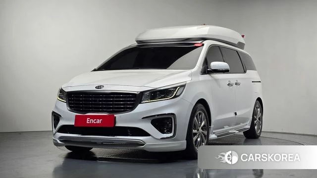 Kia The New Carnival 2020 Белый из Кореи