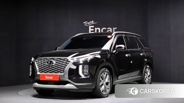 Hyundai Palisade 2022 Черный из Кореи
