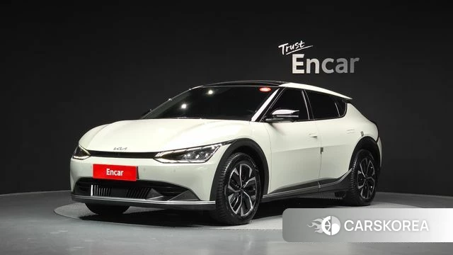 Kia EV6 2021 Жемчужный цвет из Кореи