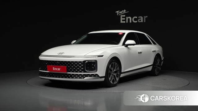 Hyundai Grandeur Hybrid (GN7) 2024 Белый из Кореи