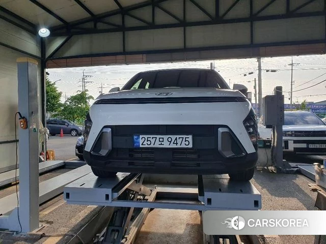 Hyundai Kona (SX2) 2024 Белый из Кореи