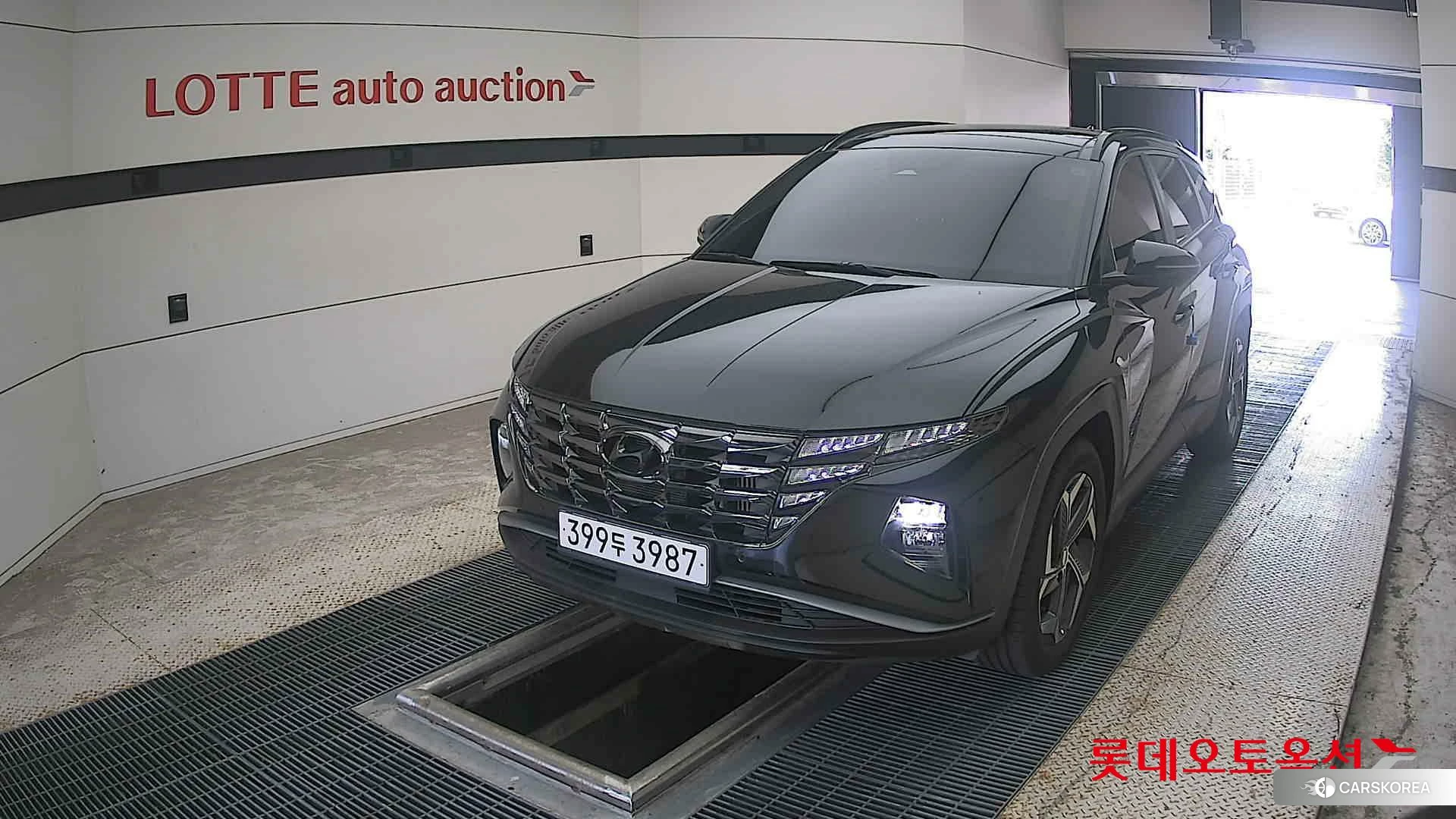 Hyundai Tucson 2023 Черный из Кореи