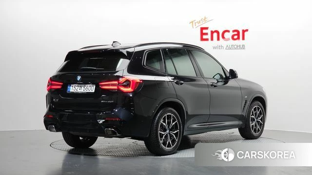 BMW X3 (G01) 2024 Черный из Кореи
