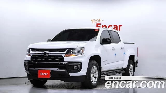 Chevrolet (GM Daewoo) Real New Colorado 2022 Белый из Кореи