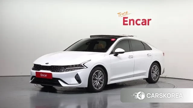 Kia K5 Hybrid 3rd Generation 2021 Белый из Кореи