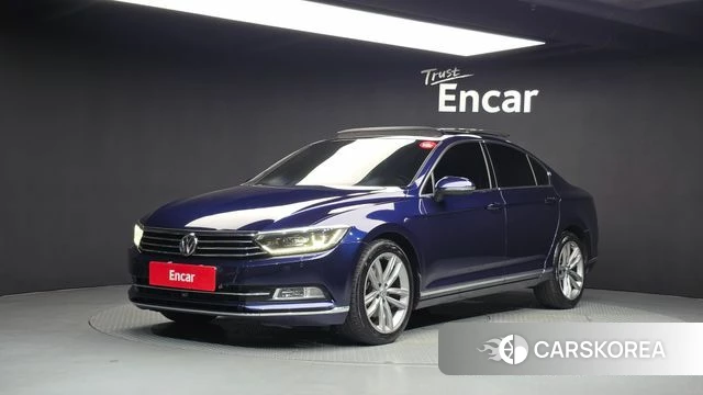 Volkswagen Passat GT (B8) 2018 Синий из Кореи