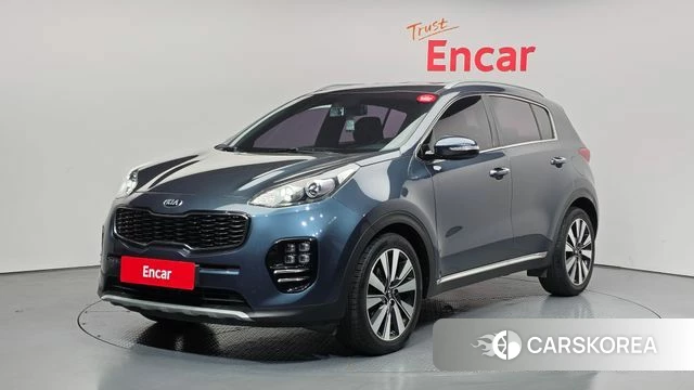 Kia Sportage 4th Generation 2018 Синий из Кореи