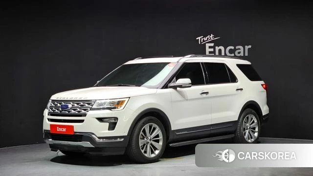 Ford Explorer 2018 Белый из Кореи
