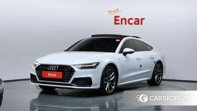 Audi A7 (4K) 2020 Белый из Кореи