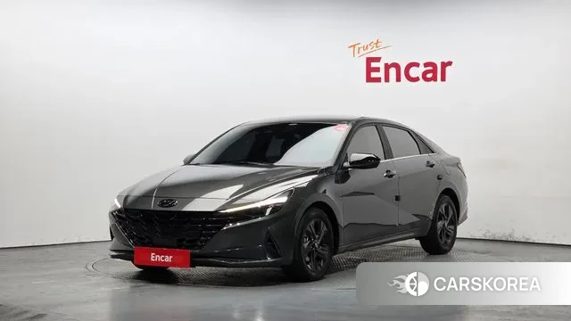 Hyundai Avante (CN7) 2021 Серый из Кореи