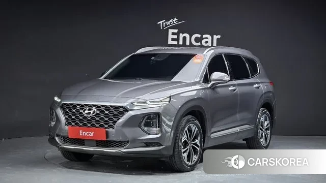 Hyundai Santa Fe TM 2018 Серый из Кореи