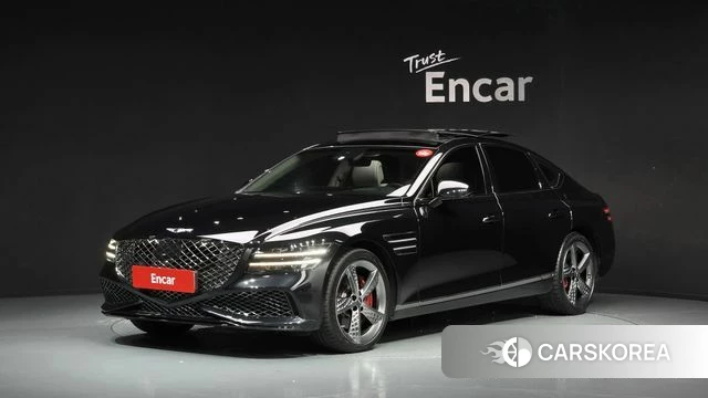 Genesis G80 (RG3) 2023 Черный из Кореи