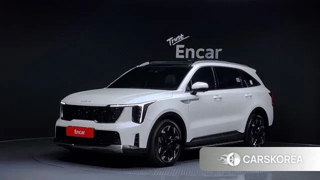 Kia The New Sorento 4th Generation 2023 Белый из Кореи