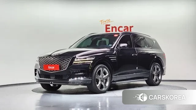 Genesis GV80 2021 Черный из Кореи