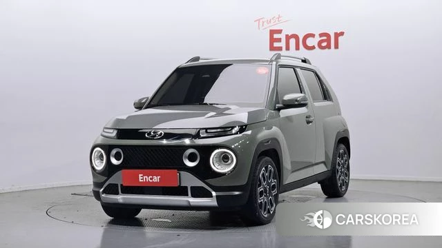 Hyundai Casper 2021 Светло-зеленый из Кореи
