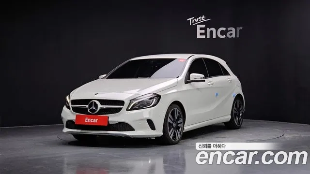 Mercedes-Benz A-Class W176 2018 Белый из Кореи