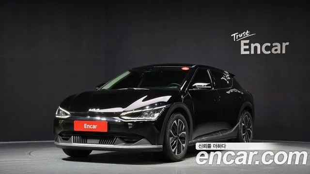 Kia EV6 2022 Черный из Кореи