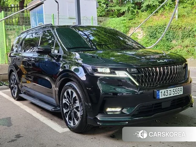 Kia Carnival 4th generation 2023 Черный из Кореи