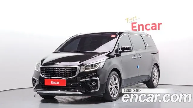 Kia The New Carnival 2020 Черный из Кореи