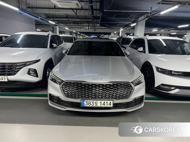 Kia The New K9 2nd generation 2021 Серебряный из Кореи