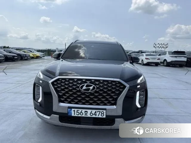 Hyundai Palisade 2021 Черный из Кореи
