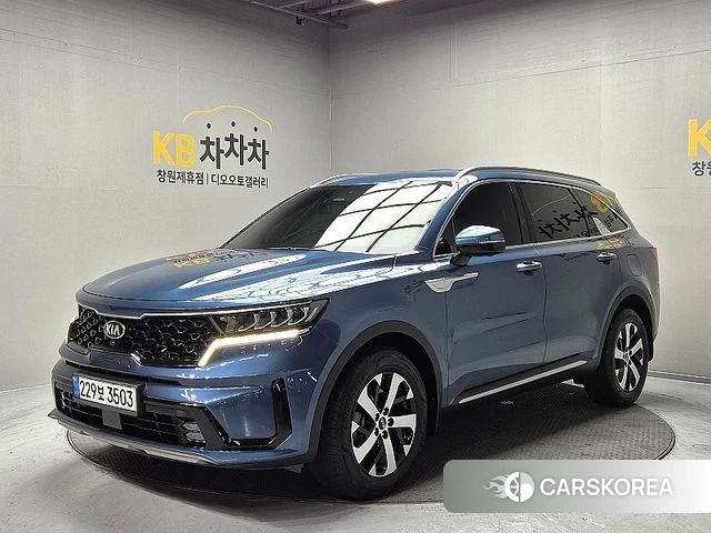 Kia Sorento 4th Generation 2020 Синий из Кореи