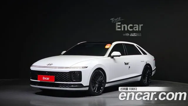 Hyundai Grandeur (GN7) 2023 Белый из Кореи