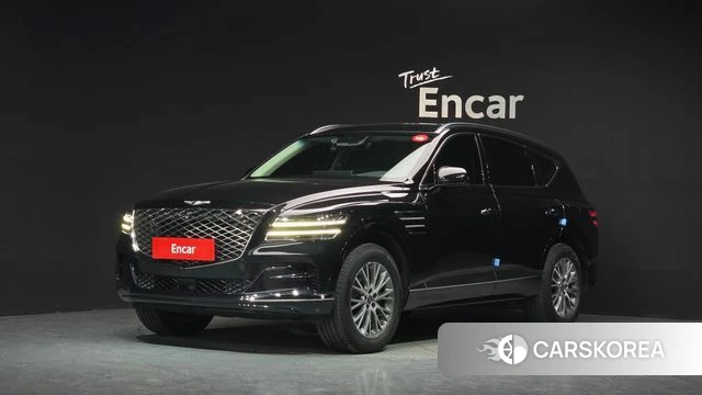 Genesis GV80 2021 Черный из Кореи