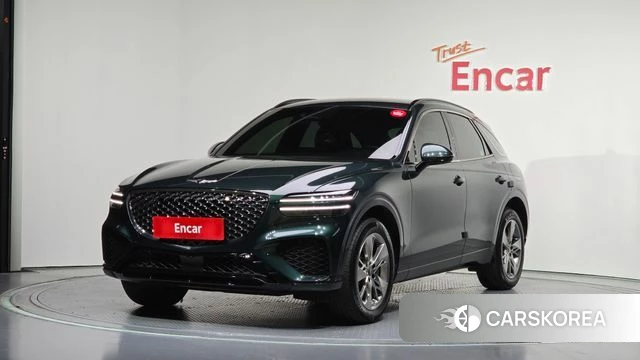 Genesis GV70 2021 Темно-зеленый из Кореи