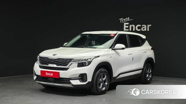 Kia Seltos 2021 Белый из Кореи