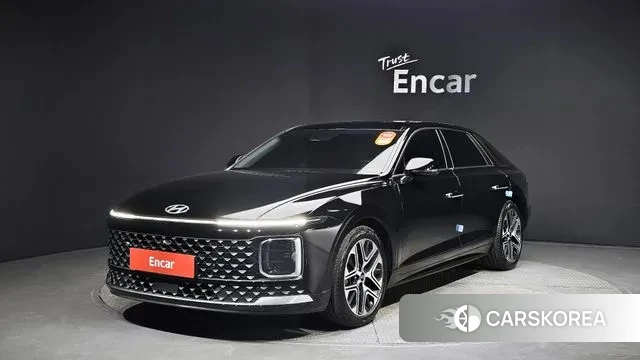 Hyundai Grandeur (GN7) 2023 Черный из Кореи