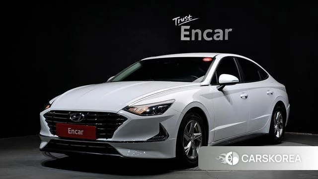 Hyundai Sonata (DN8) 2019 Белый из Кореи